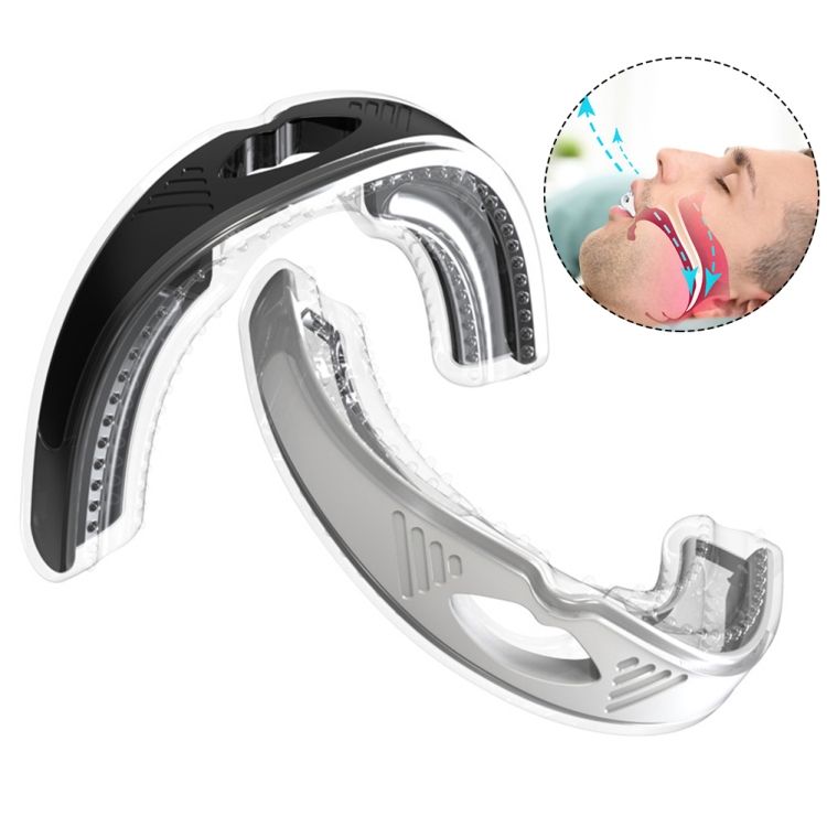 Sleeping Anti Snoring Mouth Guard Braces Black