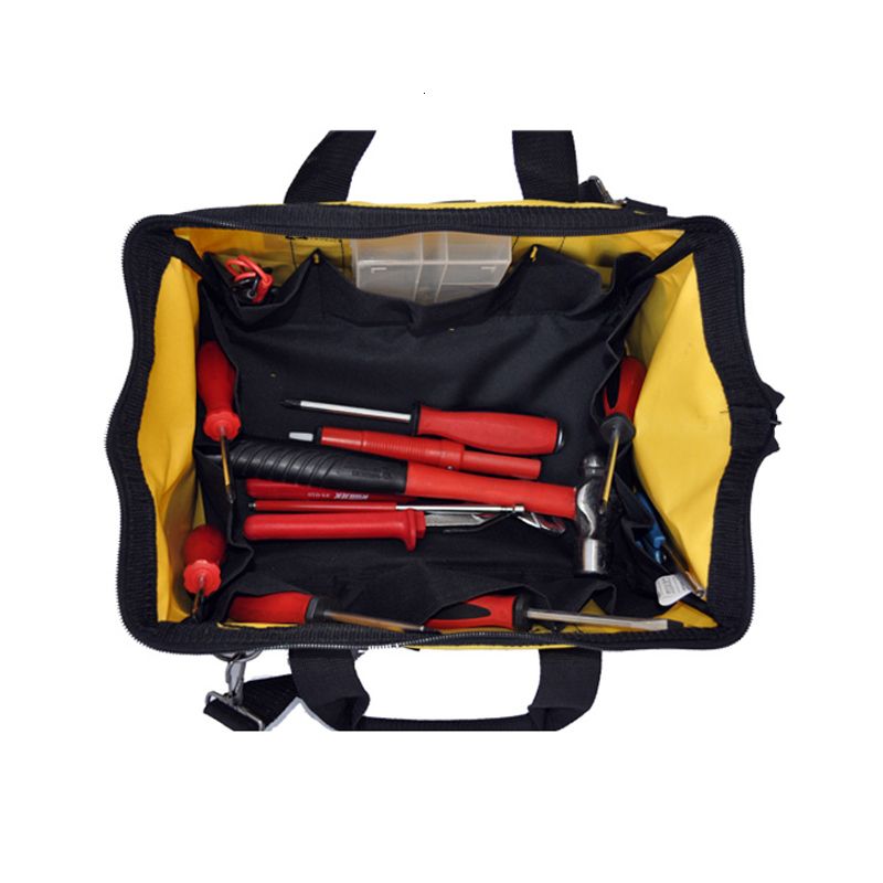 Toolbag 16" And Capacity Oxford 600D Shoulder Electrician Single Large Maintenance Cloth Toolkit Multifunction FGHGF Thicken