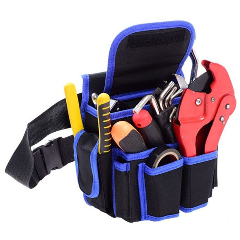 Electrical Waist Tool Bags Tool Kits Oxford Canvas Waterproof