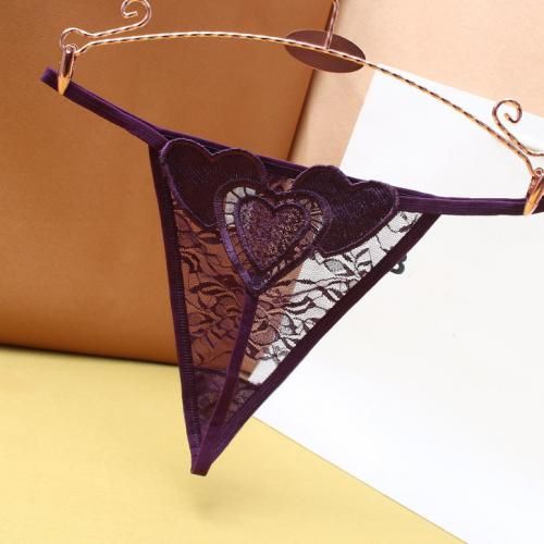 Sexy Women's G-string Underwear Lace Flowers Female Embroidery Underpants