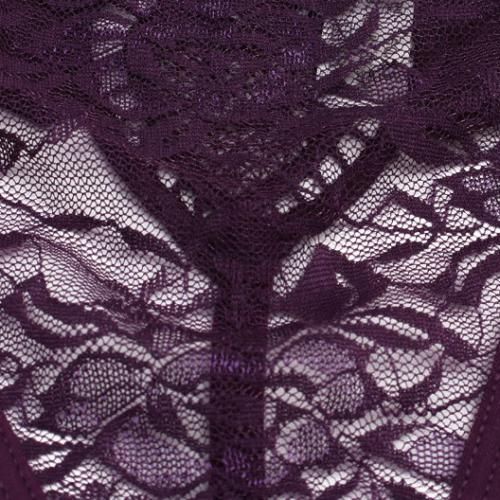 Sexy Women's G-string Underwear Lace Flowers Female Embroidery Underpants