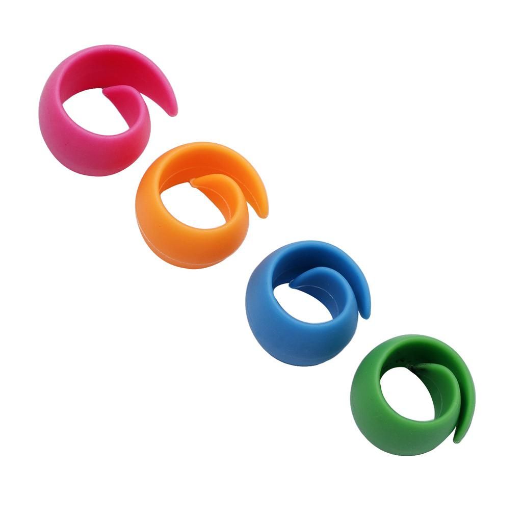 48Pcs Silicone Thread Spool Holder Huggers Tailor Thread Bobbins Clip