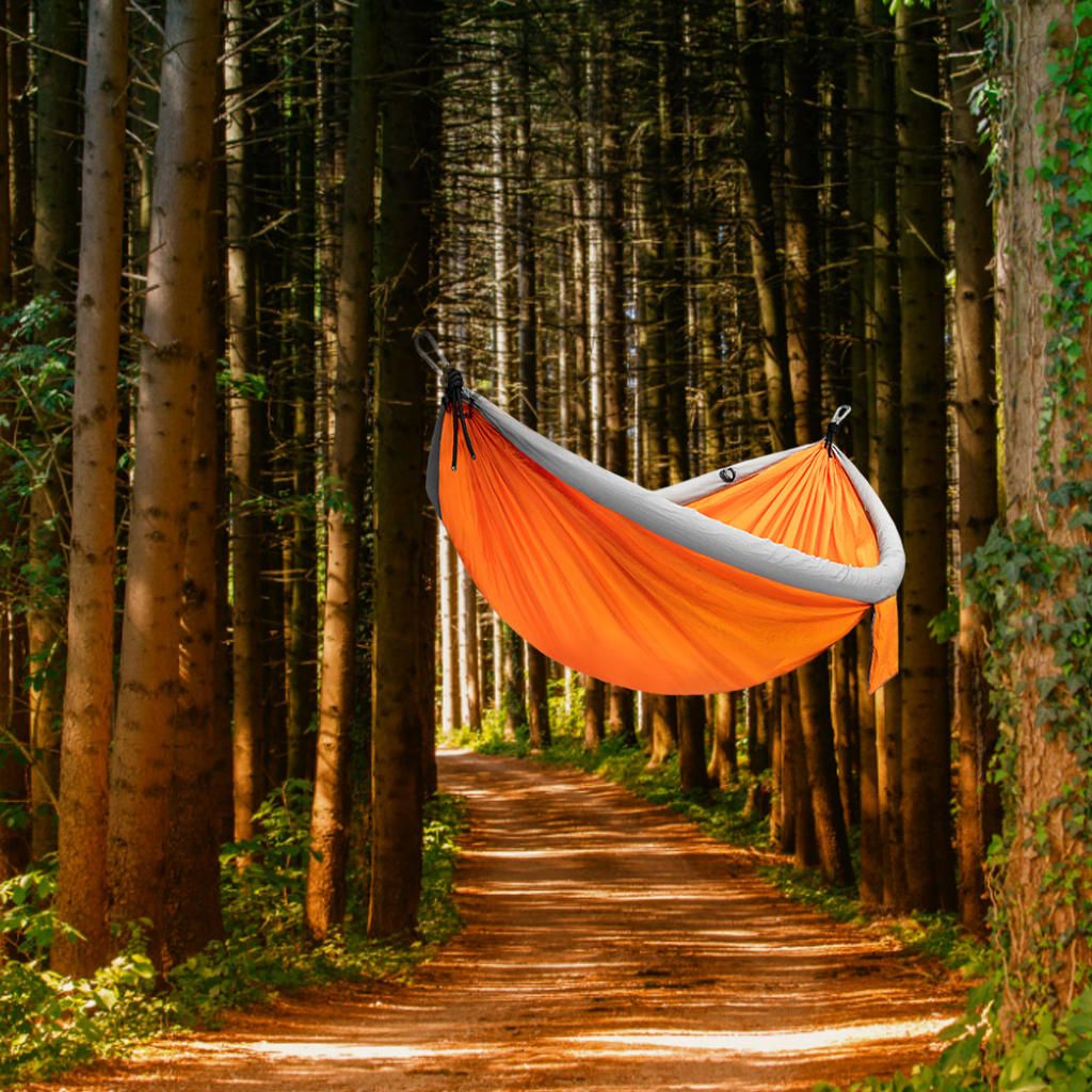 Large Camping Hammock Lightweight Portable Hammock For Orange