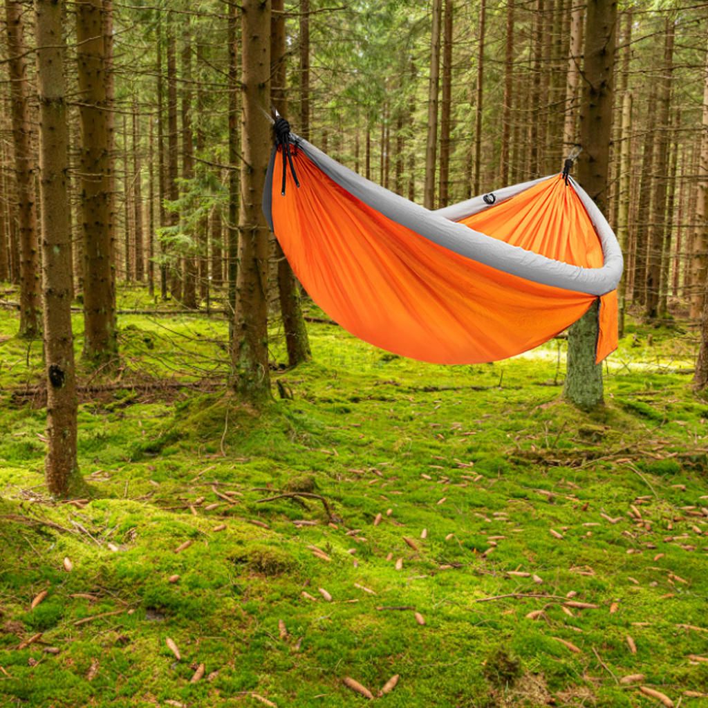 Large Camping Hammock Lightweight Portable Hammock For Orange