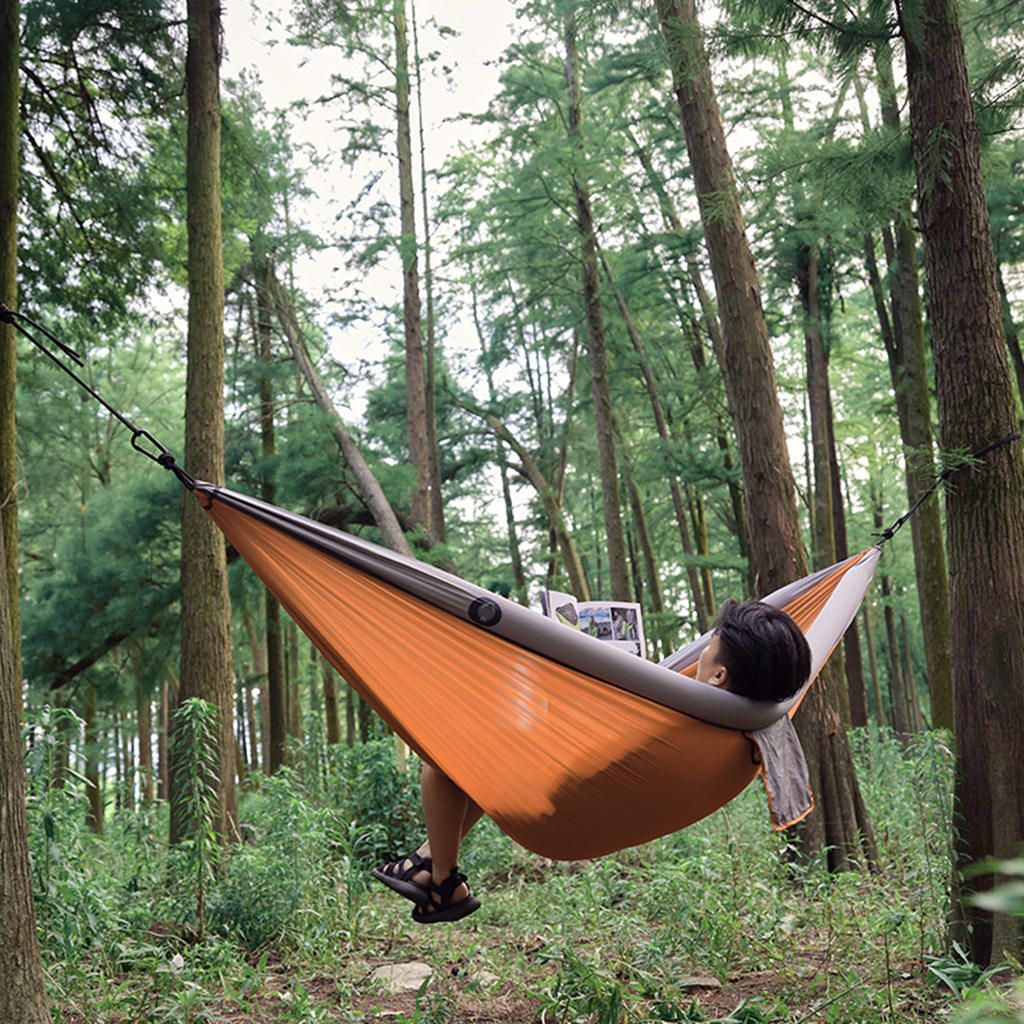 Large Camping Hammock Lightweight Portable Hammock For Orange