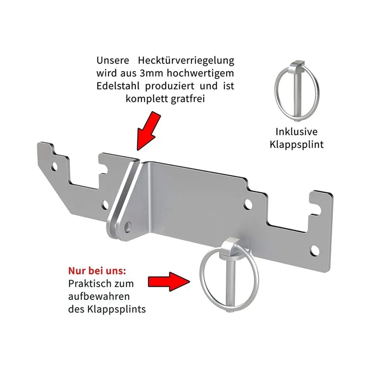 New Rear Door Lock H1 H2 Roof Burglary Protection Rear Door for Ducato JUMPER Relay Boxer X250 X290 Roof