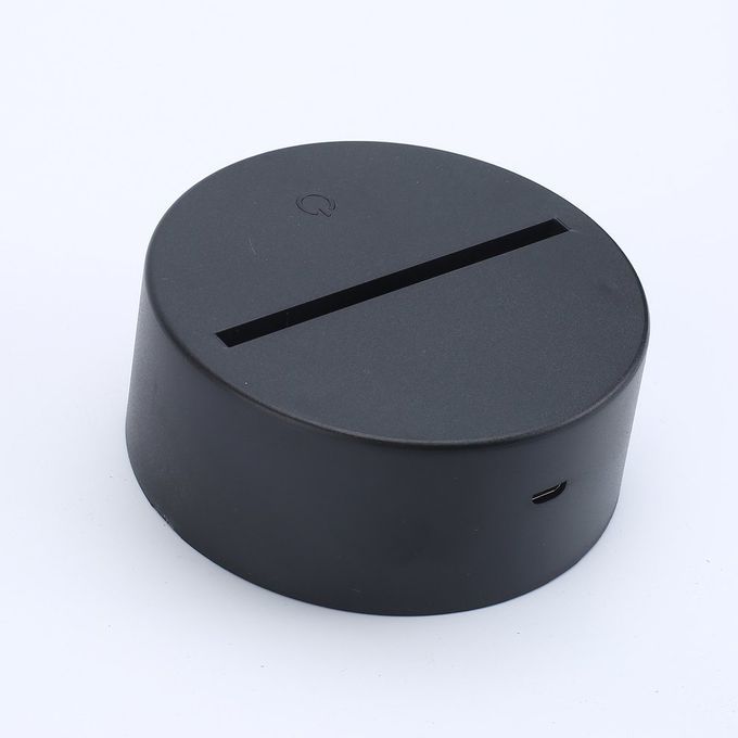 Bases For 3D Night Light Tou H Swit H Remote  Ontrol Repla Ement-black-Touch Remote Control