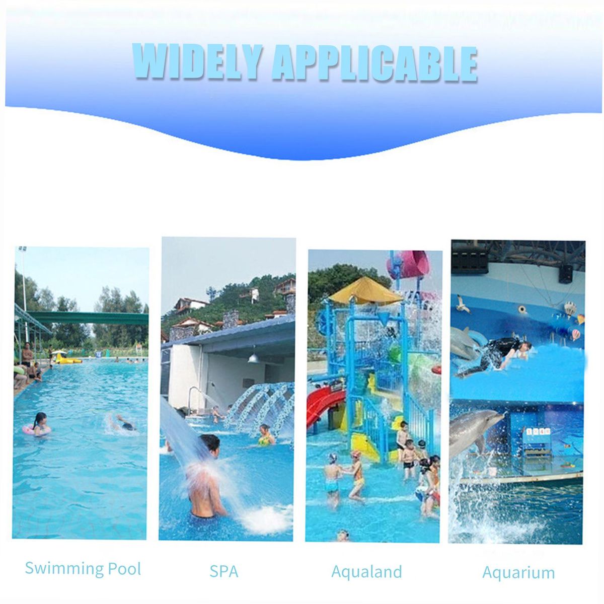 Pool Skimmer Net with Telescopic Pole Removal Leaf Rake Swimming Pool Ponds Fast Cleaning Tool with Heavy-Duty Aluminium Frames Deep Mesh Nets