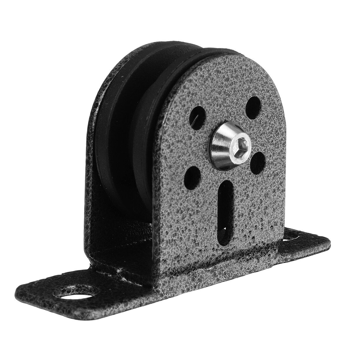 Fixed Pulley Block Single Wheel Soundless Swivel Pulleys For Lifting Cablw Machine Workout Home Gym Fitness