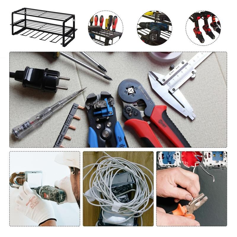 Power Tool Organizer Drill Holder Wall Mount Garage Storage