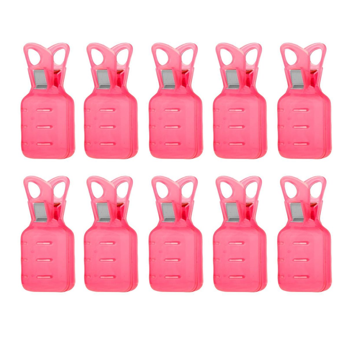 10Pcs Squid Jig Protector PVC Hook Cover Clip   Red L