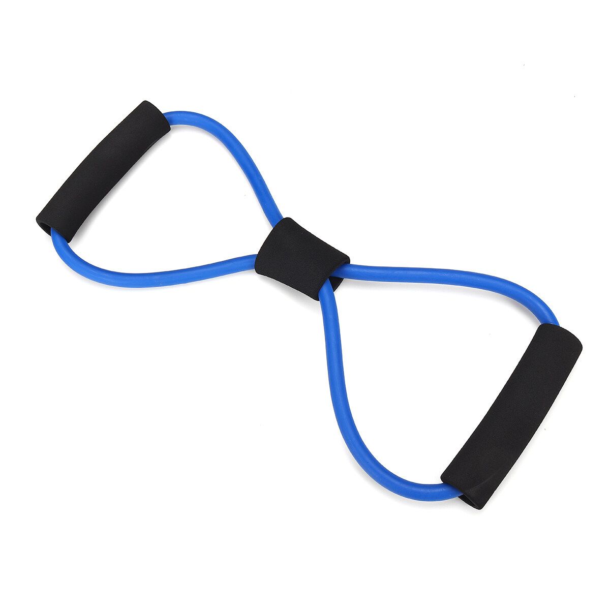 8Pcs Roller Wheel Gym Fitness Resistance Band Jump Rope Exercise Kit Yoga Exercise Training Rope 8 Word Rally
