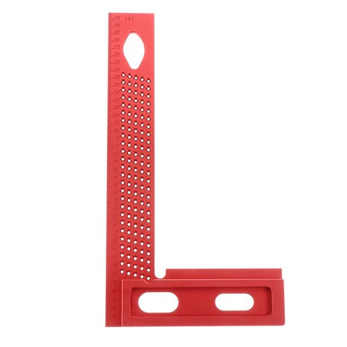 90 Degree Aluminum Alloy Square Ruler With Metric Scale