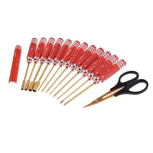 1 Set 14 In 1 Tool Kit Screwdriver Pliers With Box For RC