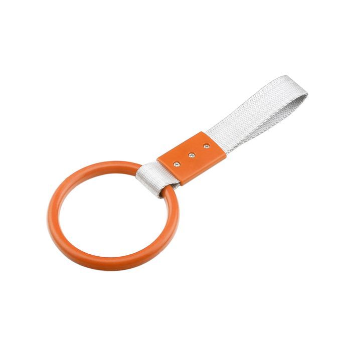 Warning Strap Round Shape Decoration Lightweight-Red