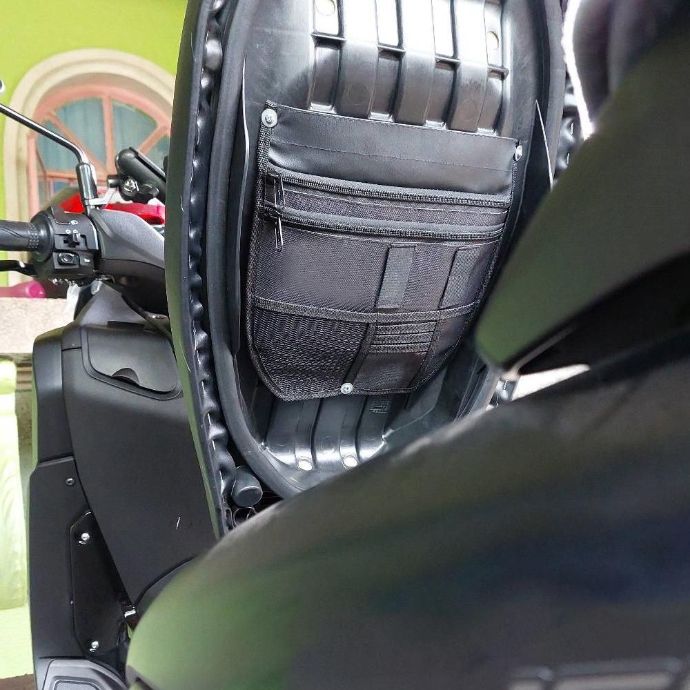 Motorcycle Underseat Storage Bag Tool Pouch Organizer Replacement for Nmax 155 V1/V2