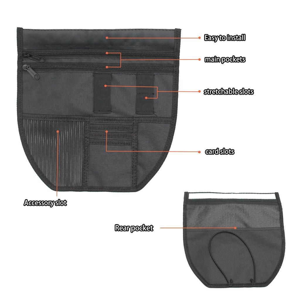 Motorcycle Underseat Storage Bag Tool Pouch Organizer Replacement for Nmax 155 V1/V2