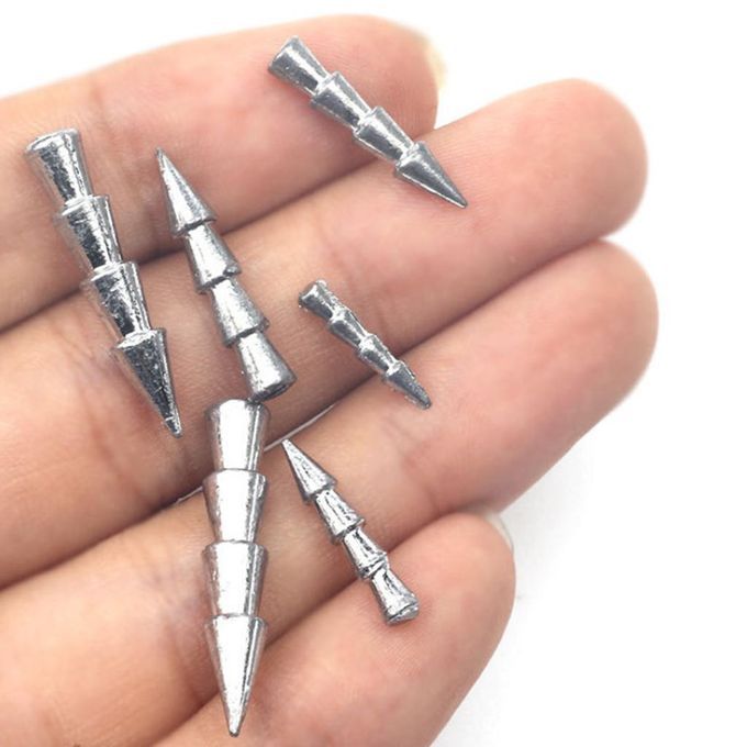 10pcs Weights Sinkers   Nail Sinkers Pencil Worm Insert