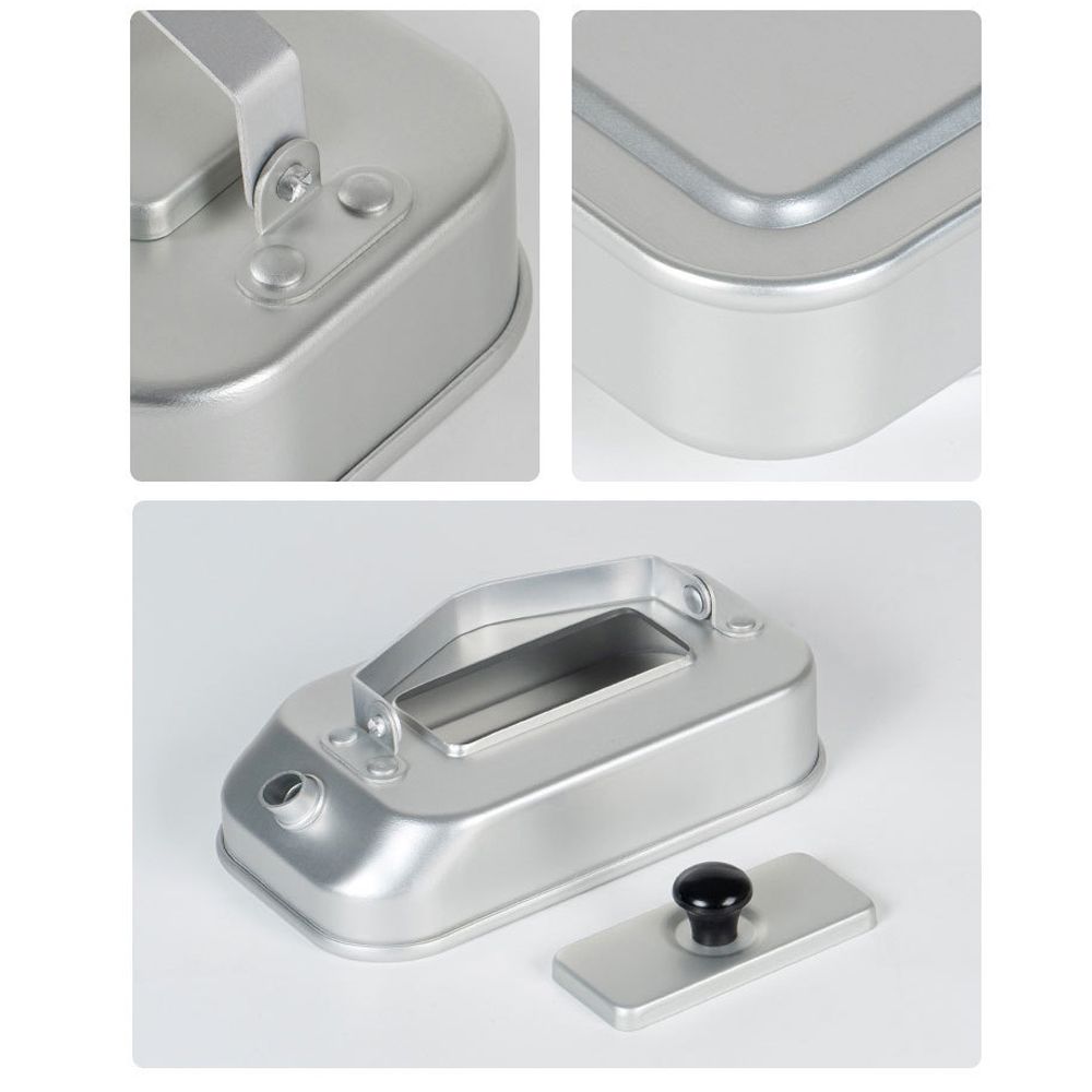 Outdoor Aluminum Alloy Kettle Foldable Handle Camping