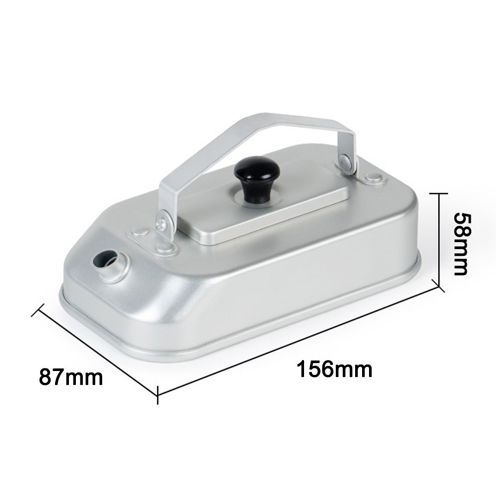 Outdoor Aluminum Alloy Kettle Foldable Handle Camping