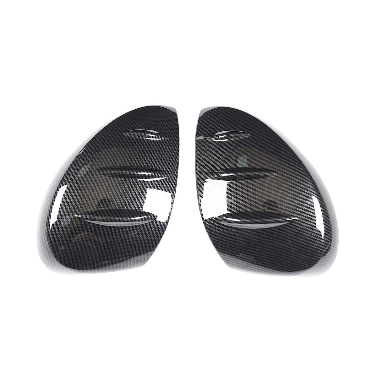For Honda Civic 11Th Gen 2022 2023 Car Rear View Mirror Cover Caps Trim Sticker, with Turn Signal Type, ABS Carbon