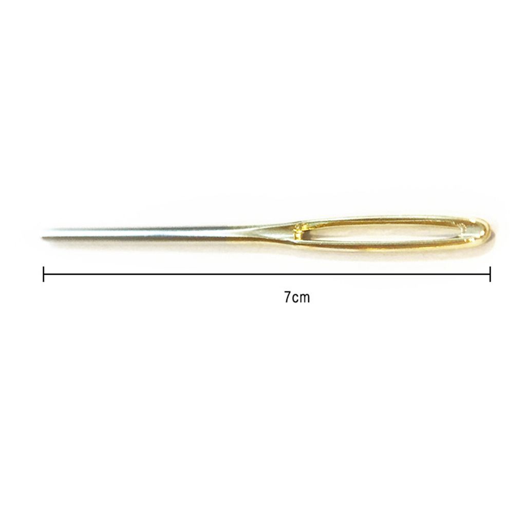 4pcs Sewing Needles Large Eye Blunt  Embroidery Darning Tapestry