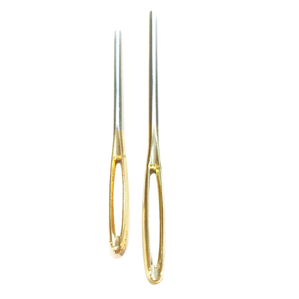 4pcs Sewing Needles Large Eye Blunt  Embroidery Darning Tapestry