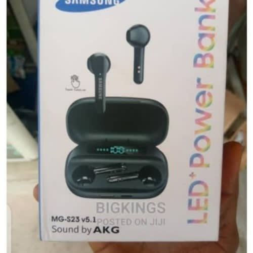 Mg S23 V5 .1  Earpod + Led Display Power Bank Case