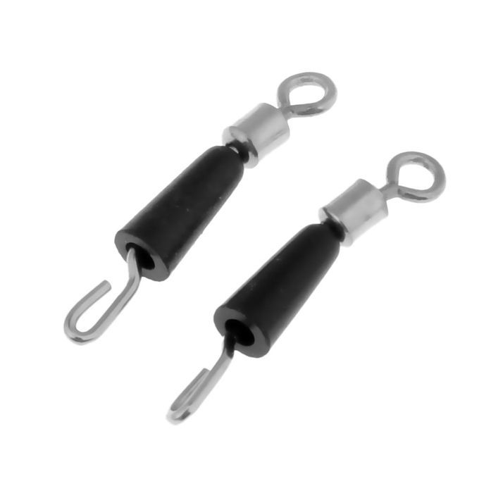 100Pcs Metal M + 100x L  Swivels Hook  Line Clip Snap