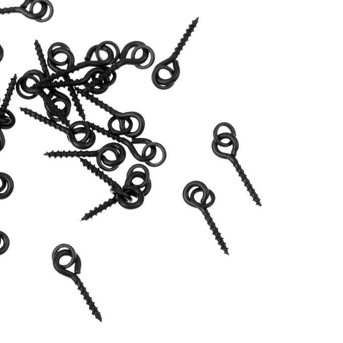 50pcs  Boilies Screw With Solid Ring Bait Tool