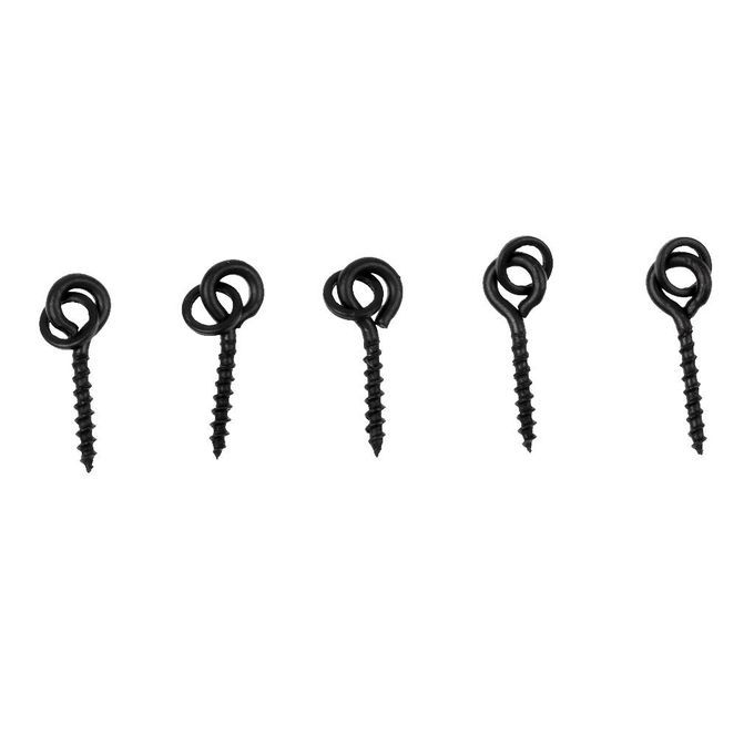 50pcs  Boilies Screw With Solid Ring Bait Tool
