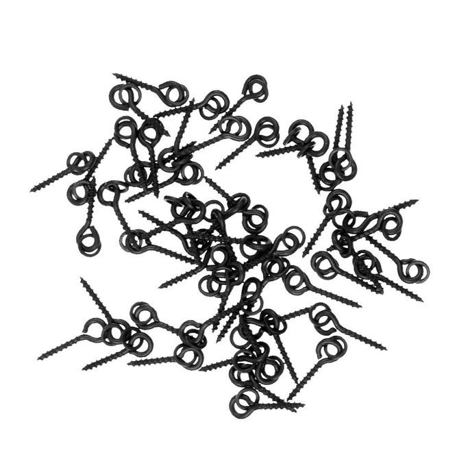 50pcs  Boilies Screw With Solid Ring Bait Tool