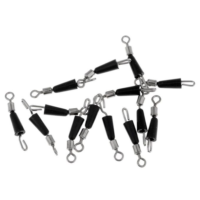 100Pcs S+ 100x L  Swivels Hook Device Clip Connector Freshwater