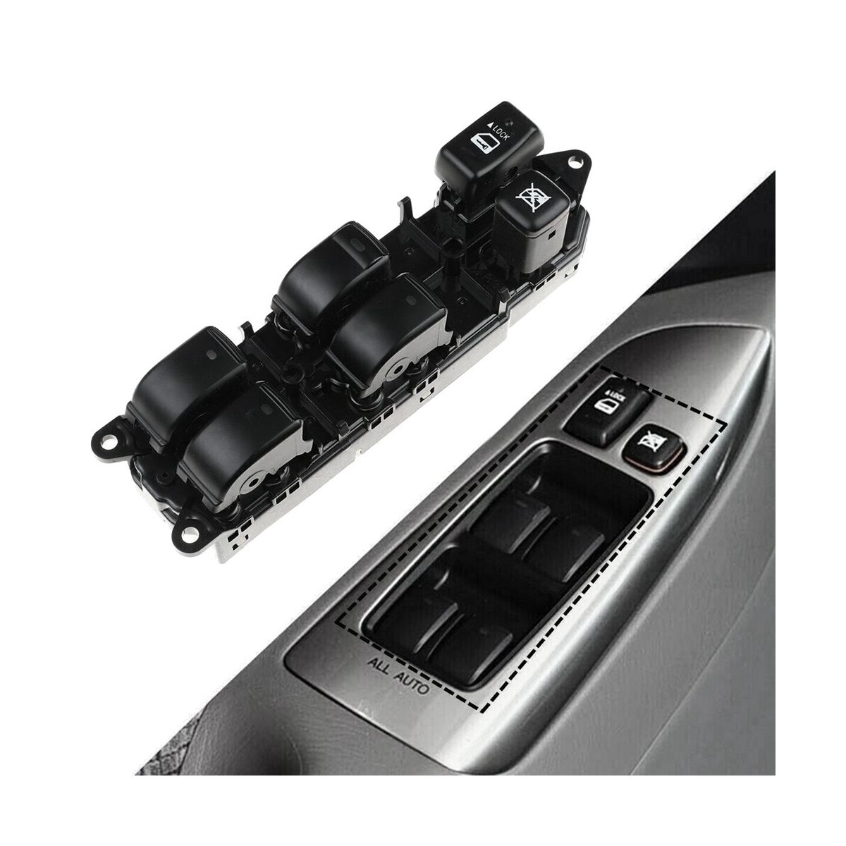 Power Master Window Switch Window Lift Control Switch for