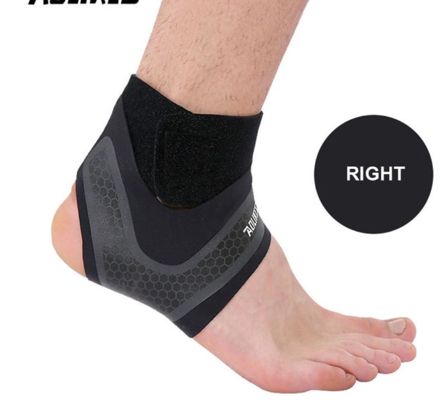 Elastic Ankle Support Adjustable Ankle Brace For Right Foot