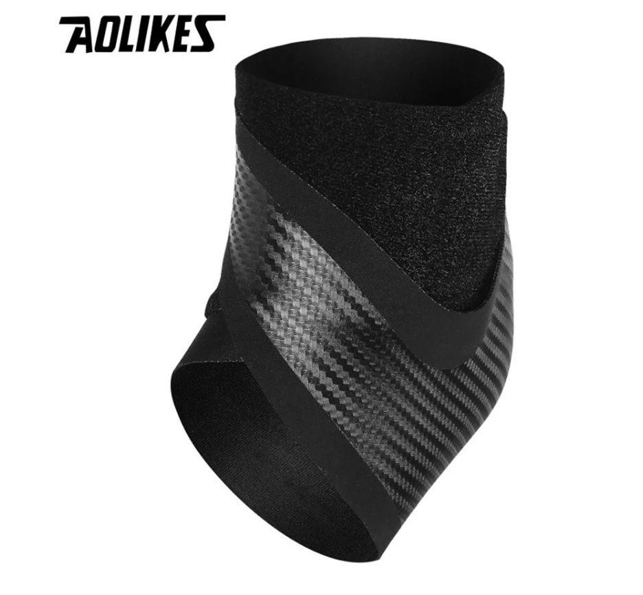 Elastic Ankle Support Adjustable Ankle Brace For Right Foot