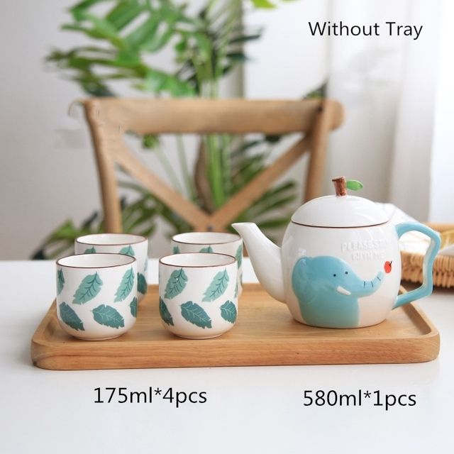Teapot Cup Mug Cartoon Home Office Cups Sweet Gifts