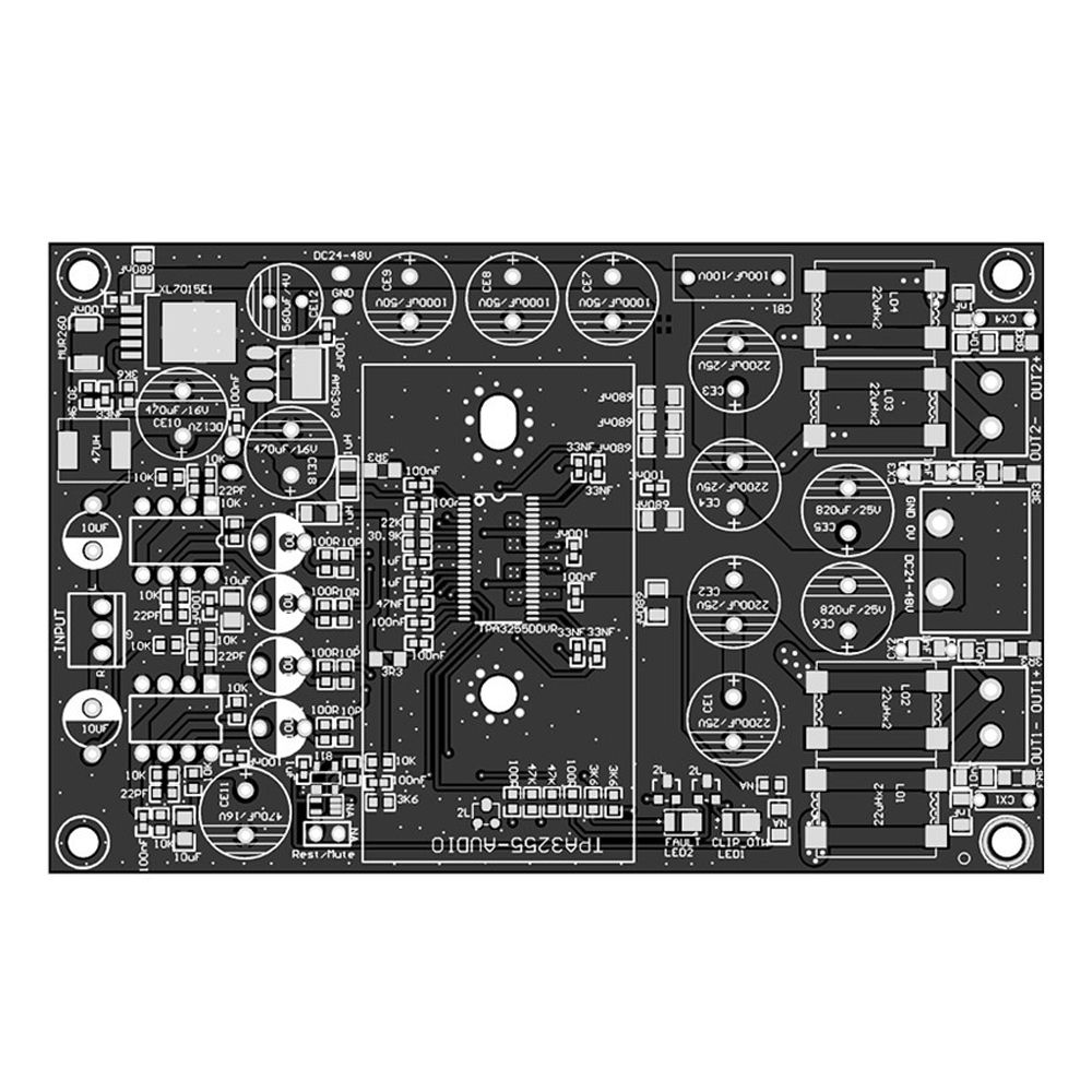 Audio Amplifier Board Module 600W High Power 2.0 Channel