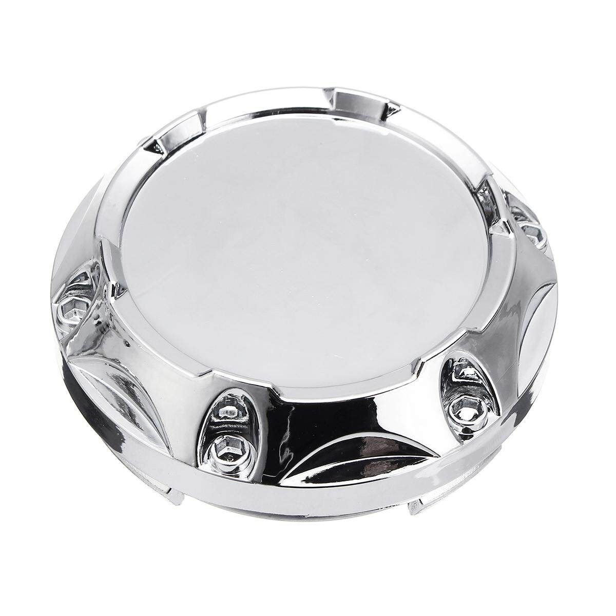 4PC 64mm ABS Silver Wheel Center Hub Caps Wheel Center Emblem