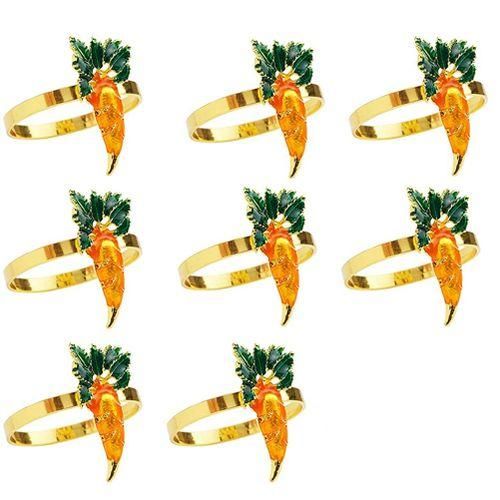 Napkin Rings Carrot Napkin Ring Holders For