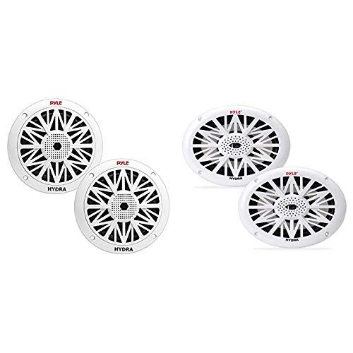 Pyle Sound Wall Mount Speakers 200W White  Pyle PLMR692 Floo