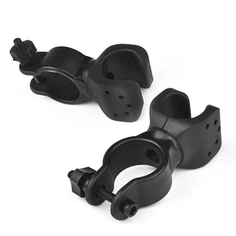 Bike Bicycle Torch Clip Mount Bicycle Front Light Bracket Flashlight Holder 360 Rotation Wholesale