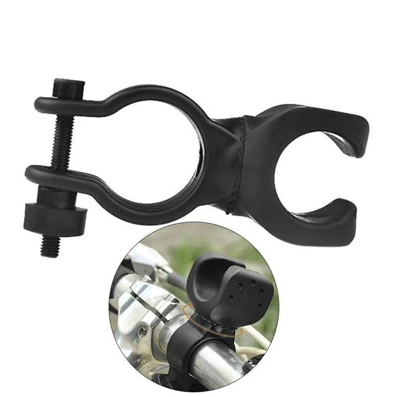 Bike Bicycle Torch Clip Mount Bicycle Front Light Bracket Flashlight Holder 360 Rotation Wholesale