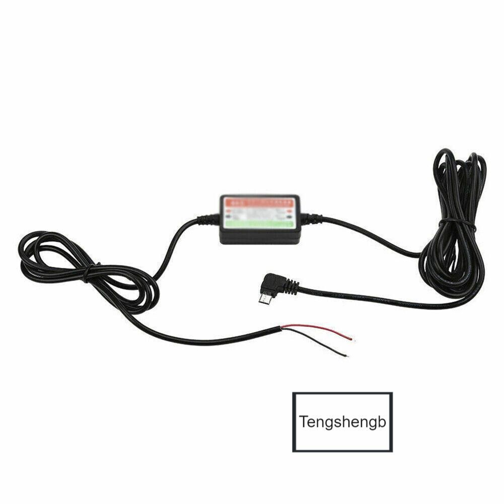 Car Driving Recorder Step-down Cable 12-36V To 5V Step-down