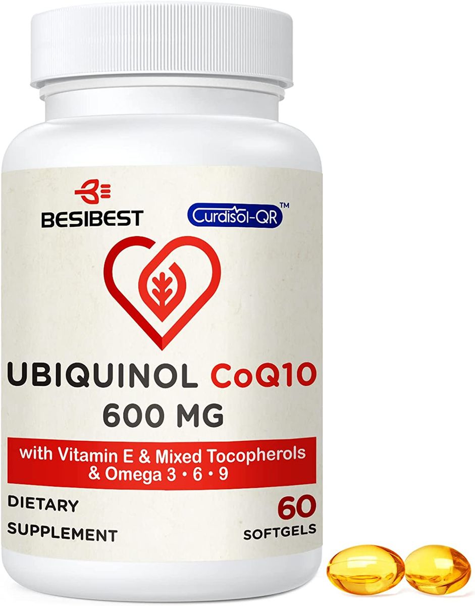 Ubiquinol CoQ10 600mg, 60 Softgels