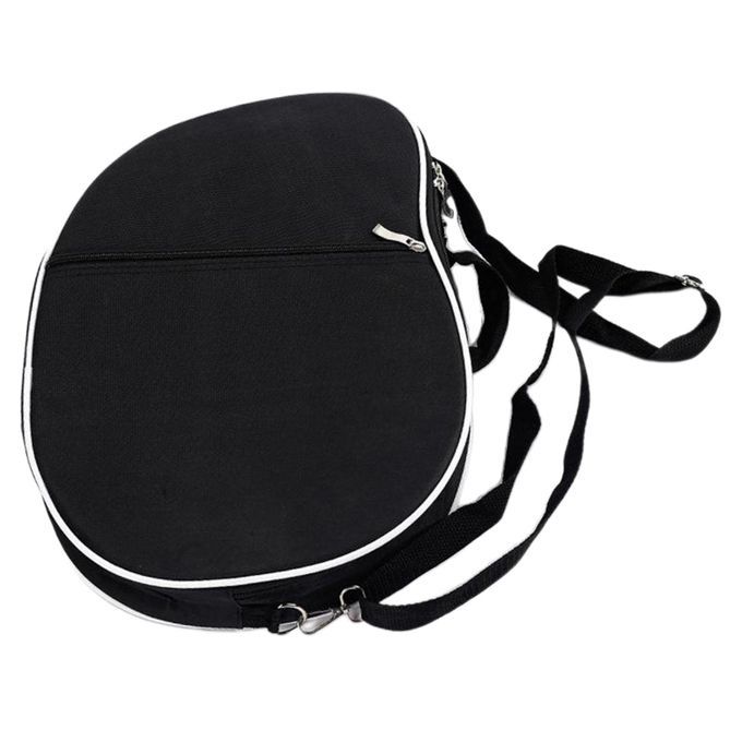 Simple Padded Lyre Carry Bag Case 10-19 Strings Harp With Pocket Black