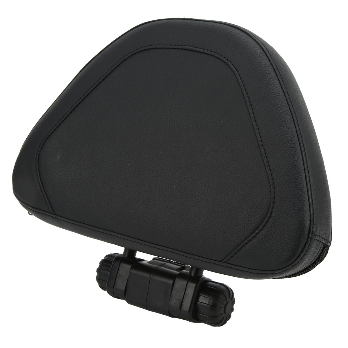 Black Adjustable Driver Rider Backrest Backrest Motorcycle