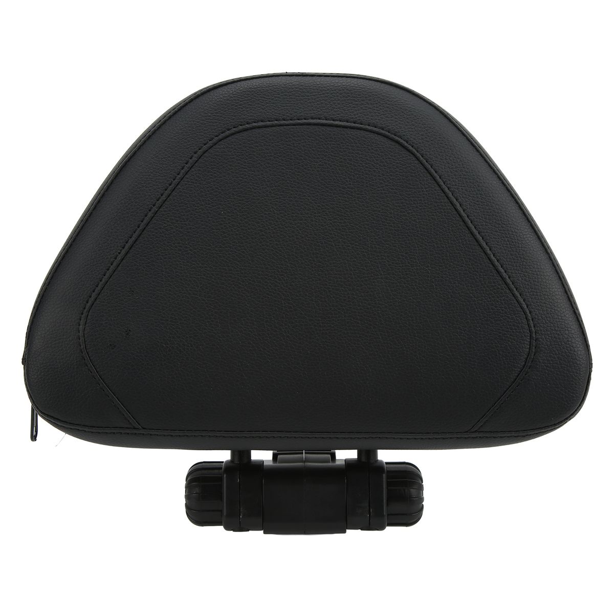 Black Adjustable Driver Rider Backrest Backrest Motorcycle
