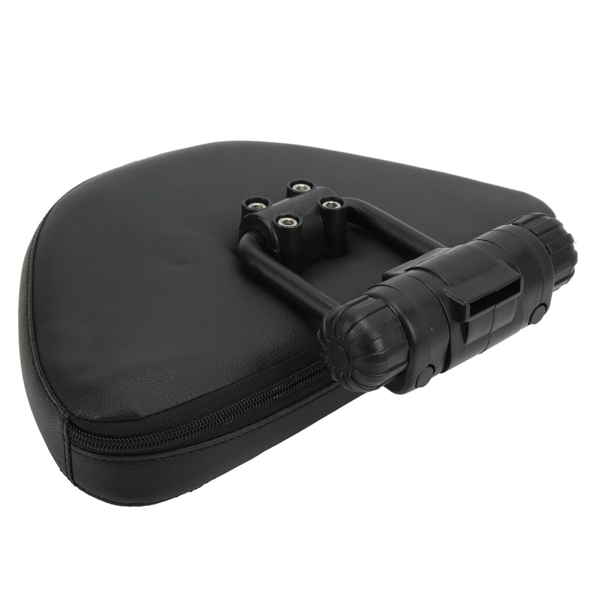 Black Adjustable Driver Rider Backrest Backrest Motorcycle