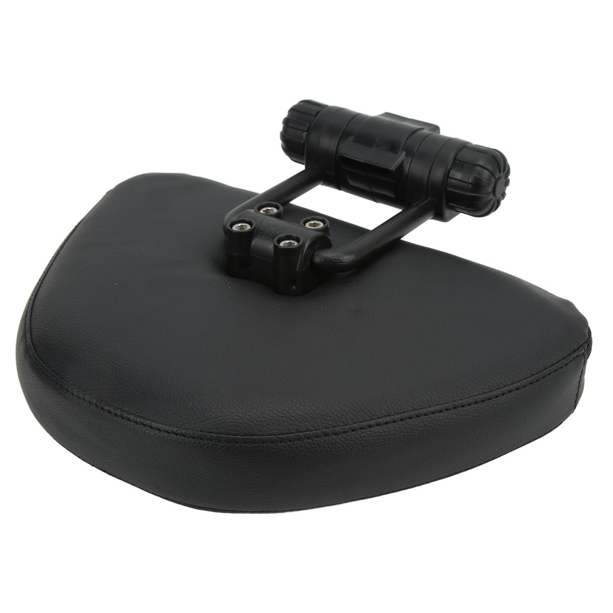 Black Adjustable Driver Rider Backrest Backrest Motorcycle